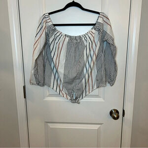 Roxy women’s top medium tie front